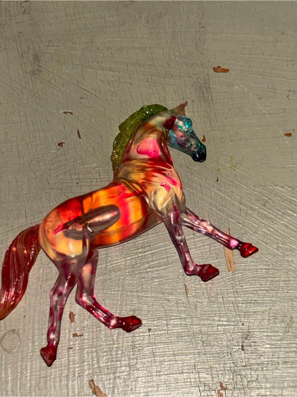 Vintage. Breyers Reeves ‘90’s  translucent rainbow